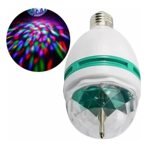 Lampara Led Giratorio 3w Foco 3 Colores Bolichera