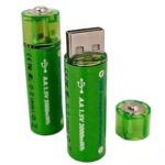PILAS AA RECARGABLES POR PUERTO USB KIT X 2 UNIDADES