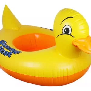 Flotador Bote Pato Inflable Bebe Salvavidas P/ El Agua