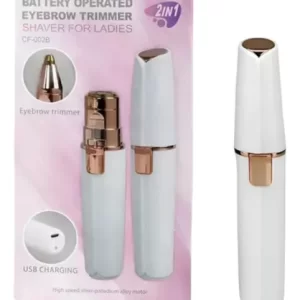 Depilador Electrico 2 En 1 Vello Facial Y Cejas