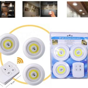 SET PLACARD X3 COB 3AAA C/CONTROL