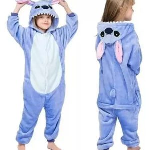 Pijamas Enteritos Disfraz Niños Polar Soft Invierno Plush