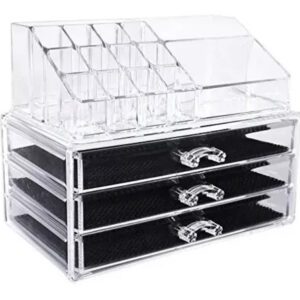 Organizador Maquillaje Acrilico Cajones Porta Cosméticos