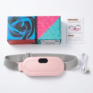Almohadilla Térmica Masajeador Abdomen Dolores Menstruales