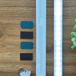 Luz Barra Led Sensor Movimiento Lampara Recargable 50cmx 2cm