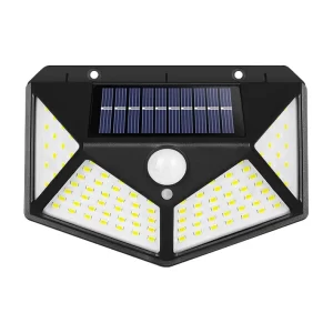 REFLECTOR LED CON PANEL SOLAR 100 LED