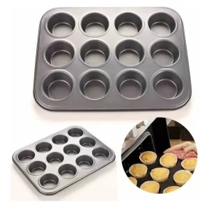 Teflon Horno Muffins Cupcakes X12