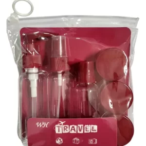 Neceser Set De Viaje X7 Higiene Botellas Cuidado Personal