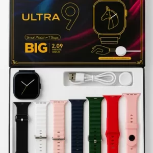 Reloj Ultra 9 Smart Watch 7 Mallas