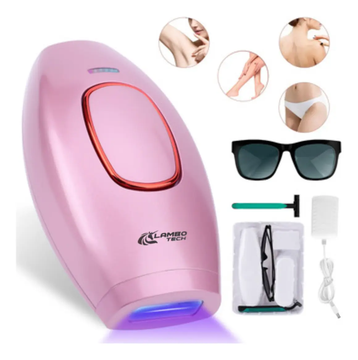 Depiladora Laser Ipl Portatil Corporal Unisex