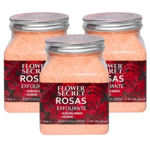 Exfoliante Corporal De Rosas 500gr - Flower Secret Rosas