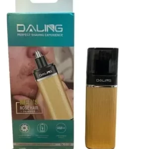 Afeitadora Nariz Y Oreja Usb Pelo Maquina Trimmer Dorado