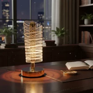 Lampara Led Decorativa Recargable Usb 3 /modos De Luz Mesa