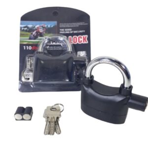 Candado De  Moto Con Alarma Con Llaves
