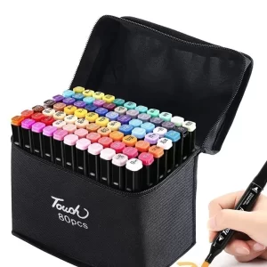 MARCADORES DOBLE PUNTA X60PCS
