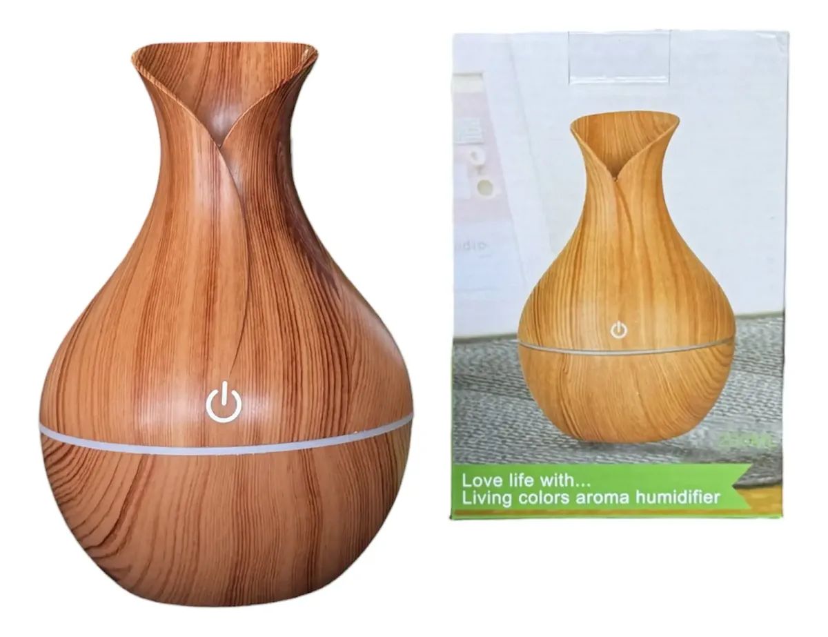 Difusor Humidificador Aromático Bamboo 200ml