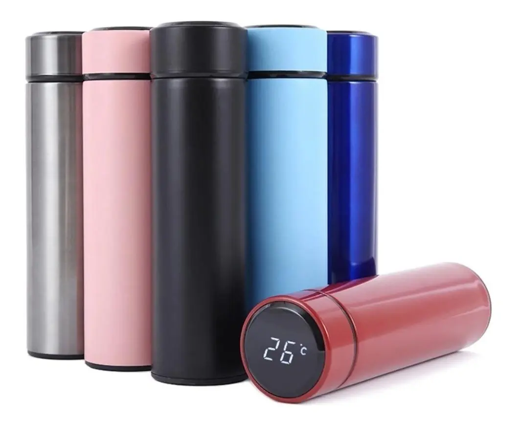 Termo Botella Digital Acero Inoxidable 500ml