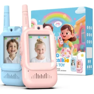 Walkie Talkie Cámara Niños Intercomunicador Video Juguete