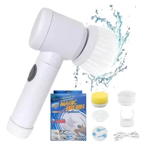 Cepillo De Limpieza Eléctrico Usb 3 En 1 Baño Azulejo Cocina
