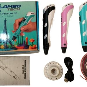 LAPIZ DE IMPRESION 3D+FILAMENTOS LAMBO TECHC
