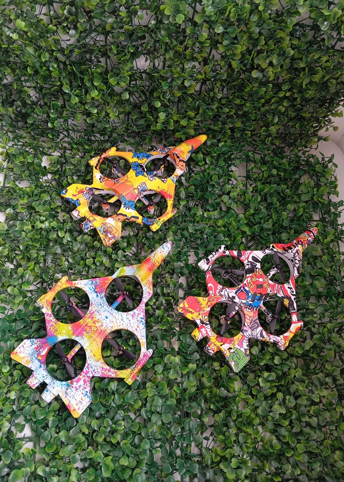 Mini Dron Avión Juguete X30 Fighter Graffiti Control Niños - Imagen 6