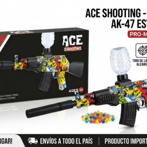 Pistola De Hidrogel Juguete M19 Usb Recargable Municiones