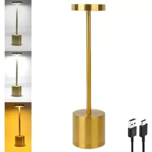 Lampara Velador Usb Recargable Tactil