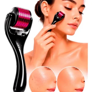 Rodillo Capilar Titanio 0.50 mm Facial Derma 540 Agujas
