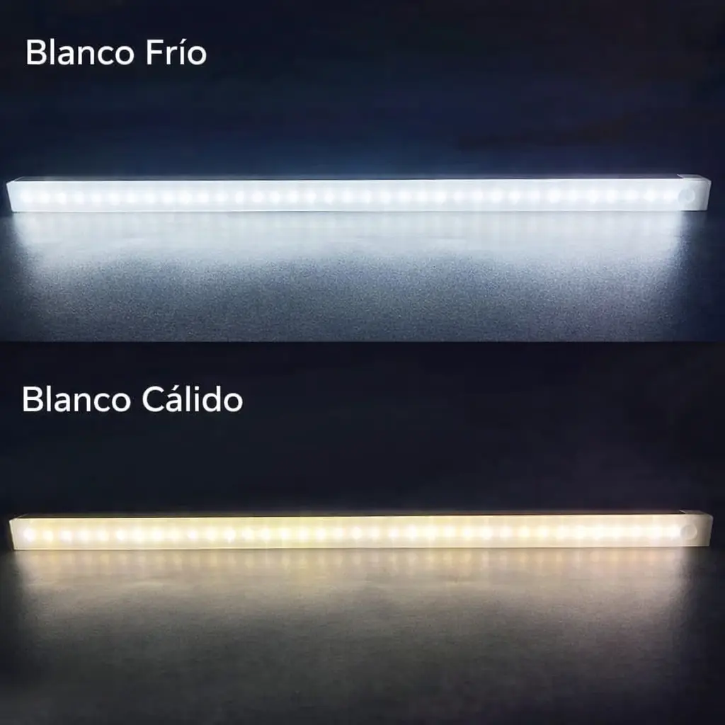 barras de luz LED inteligentes 50cm Blanco Frio Blanco cálido - Imagen 2