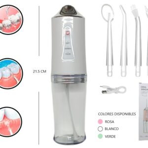 Irrigador Bucal Portátil Recargable